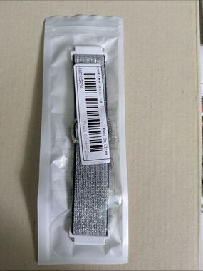 Silver Sparkle Elastic Watch Band
